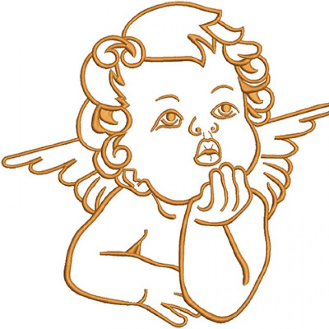 Angel drawing, Line art drawings, Cherub tattoo